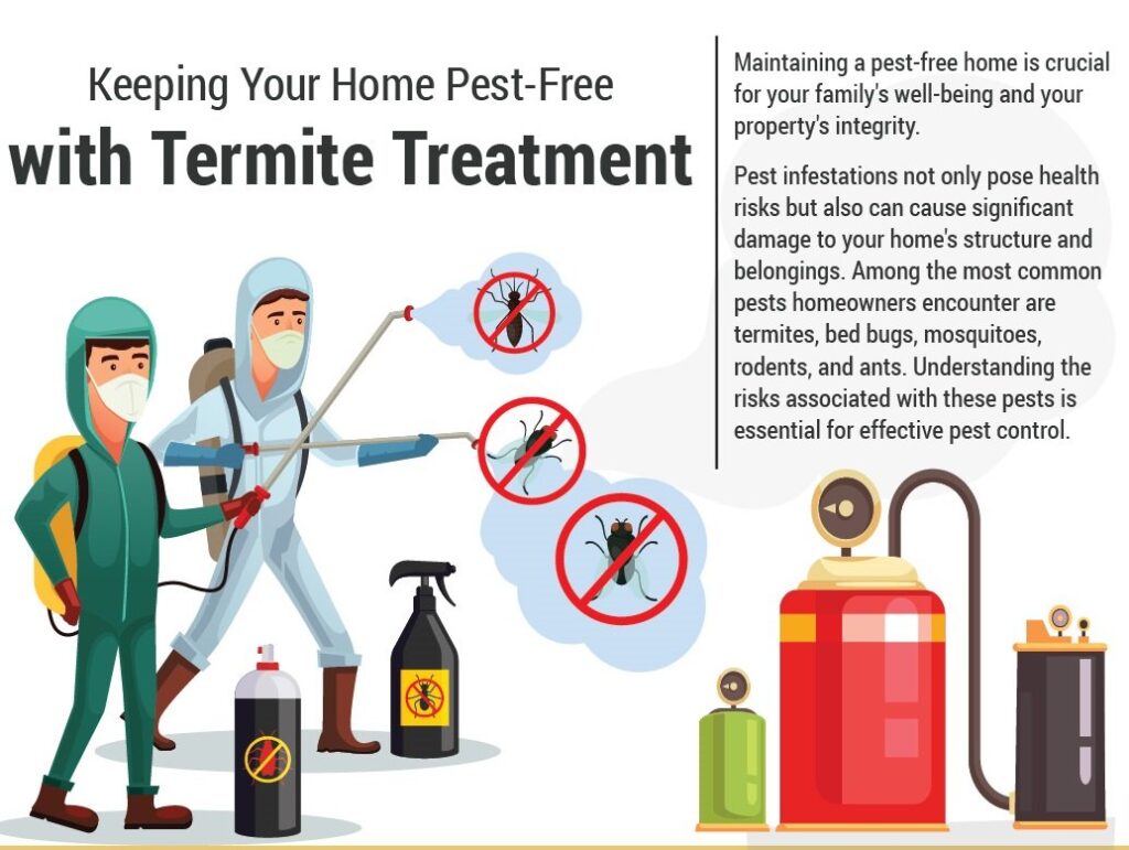 keeping your home pest free with termite treatment